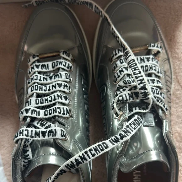 Jimmy Choo Silver Miami women’s sneakers - Picture 6 of 7